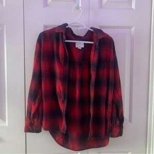 AE oversized flannel
